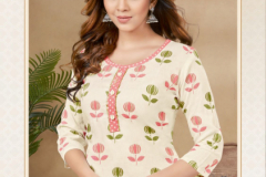 Jay Jalaram Enterprise Ananta Vol Cotton Kurti With Pant Collection Design 1001 to 1010 Series (15)