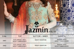 Jazmin vol 10 Rinaz Fashion 2901 to 2905 Series 6