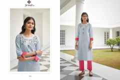 Jinesh Nx Wilson Rubi Cotton Kurti With Bottom 1001 to 1006 Series (3)