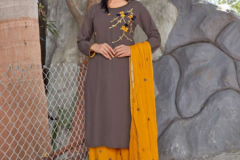 JLF Gulzar 3 Rayon Kurti With Palazzo & Dupatta Design 1001 to 1008 Series (7)