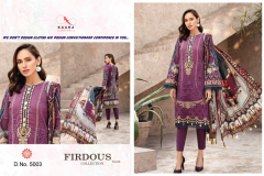 Kaara Suits Firdous Lawn Collection Vol 05 Pure Cotton Design 5001 to 5004 3