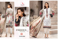 Kaara Suits Firdous Lawn Collection Vol 05 Pure Cotton Design 5001 to 5004 7