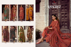 Kaara Suits Rangrez Pure Pasmina Print Design 1001 to 1008