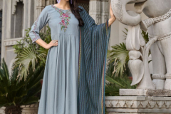 Kadlee Diva Rayon Weaving Kurti With Bottom & Dupatta Collection Design 4001 to 4006 Series (3)