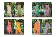 Kailee Fashion Begum Vol 03 Pure Cotton With Handwork A-Line Kurti With Bottom & Dupatta Design 40031 to 40038 Series (15)