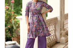 Kailee Fashion Eliza Pure Viscose Silk Kurti With Pant Collection Design 41321 to 41325 Series (4)