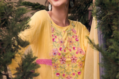 Kailee Fashion Fluer Vol 02 Pure Viscose Kurti With Bottom & Dupatta Collection Design 40001 to 40006 Series (7)