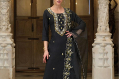 Kailee Fashion Kantha Pure Viscose Rayon Kurti Bottom & Dupatta Collection Design 40061 to 40068 Series (10)