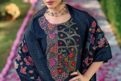 Kailee Fashion Kantha Vol 3 Pure Viscose Silk Kurti With Bottom & Dupatta Collection Design 41311 to 41315 Series (4)