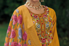 Kailee Fashion Kantha Vol 3 Pure Viscose Silk Kurti With Bottom & Dupatta Collection Design 41311 to 41315 Series (6)