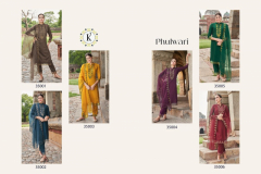 Kailee Fashion Phulwari Pure Viscose Handwork Kurti With Bottom & Dupatta Design 35001 to 35006 Series (14)