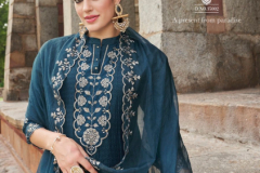 Kailee Fashion Phulwari Pure Viscose Handwork Kurti With Bottom & Dupatta Design 35001 to 35006 Series (7)