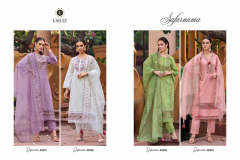 Kailee Fashion Safaranama Pure Cotton Weaving Kurti With Bottom & Dupatta Design 40301 to 40304 Series (11)