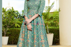 Kajal Style Fashion Colorbar 6 Rayon Long Kurti Design 7001 to 7009 Series (13)