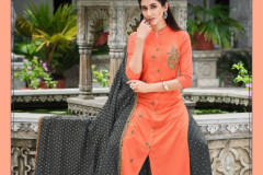 Kajal Style Gulzar 7 Rayon Kurti With Bottom & Dupatta Design 7001 to 7008 Series (8)