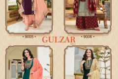 Kajal Style Gulzar Vol 9 Designer Kurti Sharara With Dupatta Collection Design 9001 to 9008 Series (8)