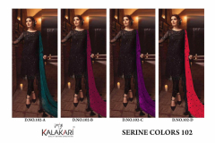KalaKari Series Colours 102 Khayyira Suits With Heavy Georgette Design
