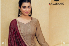 Kalarang Barkha Silk Salwar Suit Design 3301 to 3304 Series (1)