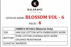 Kalarang Blossom Vol 6 1