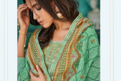 Kalarang Creation Veda Muslin Salwar Suits Collection Design 3711 to 3714 Series (1)