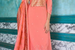 Kalarang Creation Veda Muslin Salwar Suits Collection Design 3711 to 3714 Series (8)