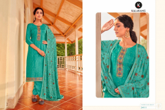 Kalarang Gazal Pure Viscose Salwar Suit Design 3411 to 3416 Series (5)