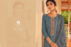 Kalarang Gazal Pure Viscose Salwar Suit Design 3411 to 3416 Series (6)