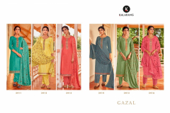 Kalarang Gazal Pure Viscose Salwar Suit Design 3411 to 3416 Series (9)