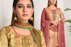 Kalarang Heritage Vol 2 Jam Silk Embroidery Work Salwar Suits Collection Design 1211 to 1214 Series (1)