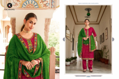 Kalarang Mahal Parampara Silk Salwar Suit Design 3361 to 3364 Series (2)