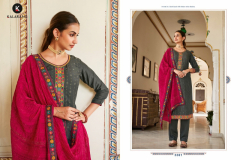 Kalarang Mahal Parampara Silk Salwar Suit Design 3361 to 3364 Series (4)