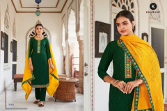 Kalarang Mahal Parampara Silk Salwar Suit Design 3361 to 3364 Series (5)