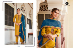 Kalarang Mahal Parampara Silk Salwar Suit Design 3361 to 3364 Series (9)