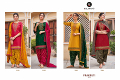 Kalarang Prakruti Vol 3 Cotton Salwar Suit Design 3381 to 3384 Series (3)