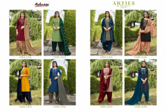 Kalaroop Arties By Patiala Vol 05 Heavy Reyon Design12151 to 12158