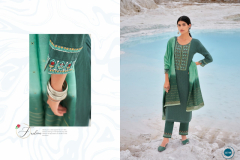 Kalaroop By Kajree Carties Silk Kurti With Pant & Dupatta Design 12735 to 12740 Series (7)
