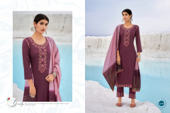 Kalaroop By Kajree Carties Silk Kurti With Pant & Dupatta Design 12735 to 12740 Series (9)