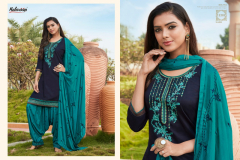 Kalaroop By Kajree Fashion Of Patiyala Vol 28 Jaam Silk Design 12201 to 12210 3