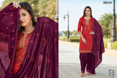 Kalaroop By Kajree Fashion Of Patiyala Vol 28 Jaam Silk Design 12201 to 12210