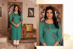 Kalaroop Kajree Lily Vol 21 Rayon Kurti Design 12871 to 12880 Series (10)