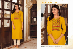 Kalaroop Kajree Lily Vol 21 Rayon Kurti Design 12871 to 12880 Series (5)