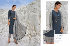 Kalaroop Naira Silk Kurti With Bottom and Dupatta Design 12741 to 12746 Series (10)