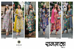 Kaliee Ramala Vol 2 Pure Muslin Alia Style Kurti with Bottom & Dupatta Collection Design 41201 to 41206 Series (14)