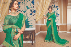 Kalista Fashion Saree Aayushi Vichitra With Fancy Design 601 to 606 1