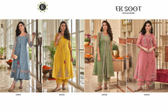 Kalki Fashion Ek Soot Silk Fastival Kurti With Bottom Design 34001 to 34004 Series (20)