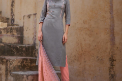 Kalki Fashion Glace Pure Cotton With Fancy Embroidery Kurti With Bottom Design 18001 to 18006 Series (5)