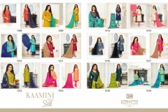 Kamini Silk Vol 2 By Kasmeera Banarasi Silk Suits 2