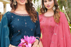 Karissa Trendz Shagun Kurti With Bottom & Dupatta Collection Design 1001 to 1006 Series (1)