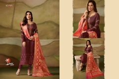 Karma 11000 Series Satin Georgette Suits 1