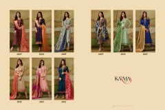 Karma 11000 Series Satin Georgette Suits 10